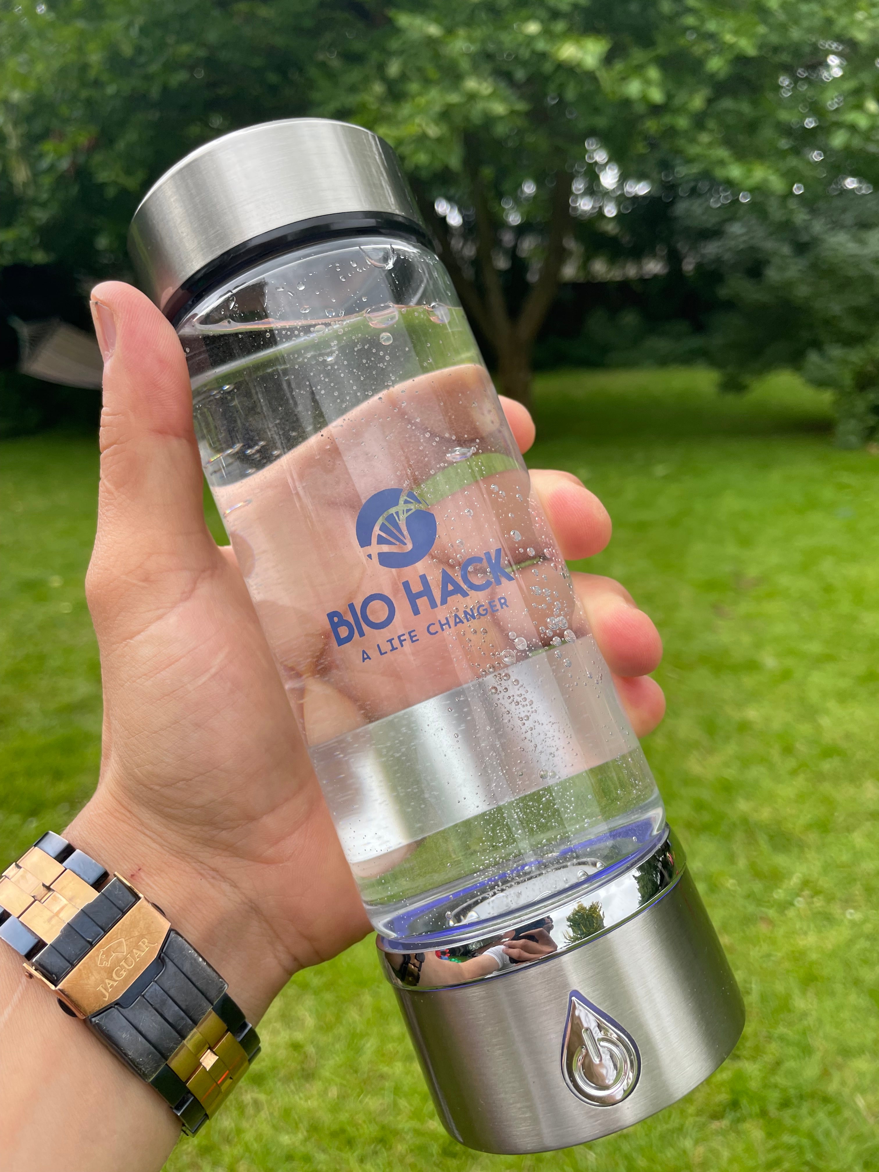 Hydrogen Flaske i Rustfrit Stål