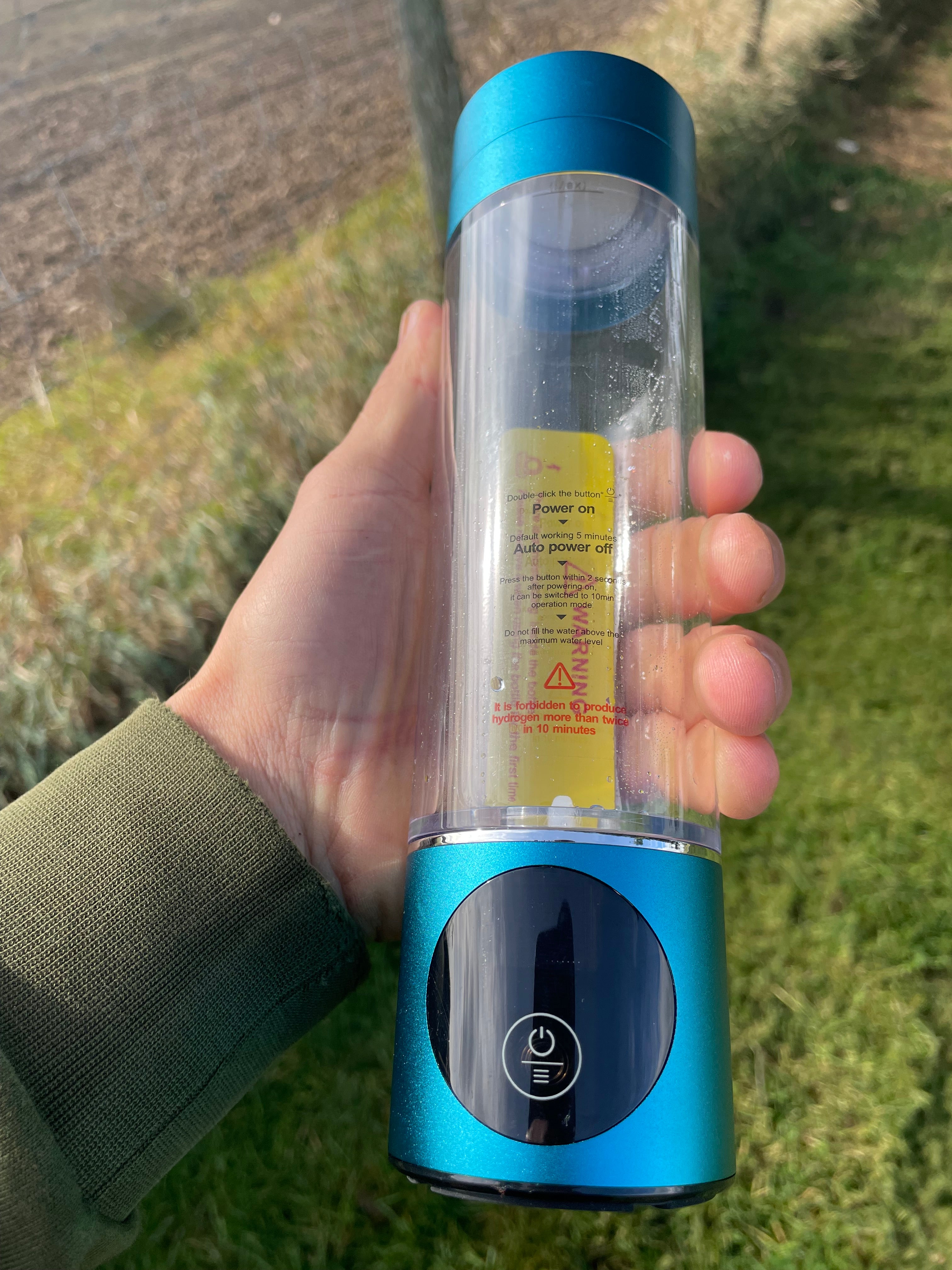 H8 Hydrogen Vandflaske - m. Oled Display