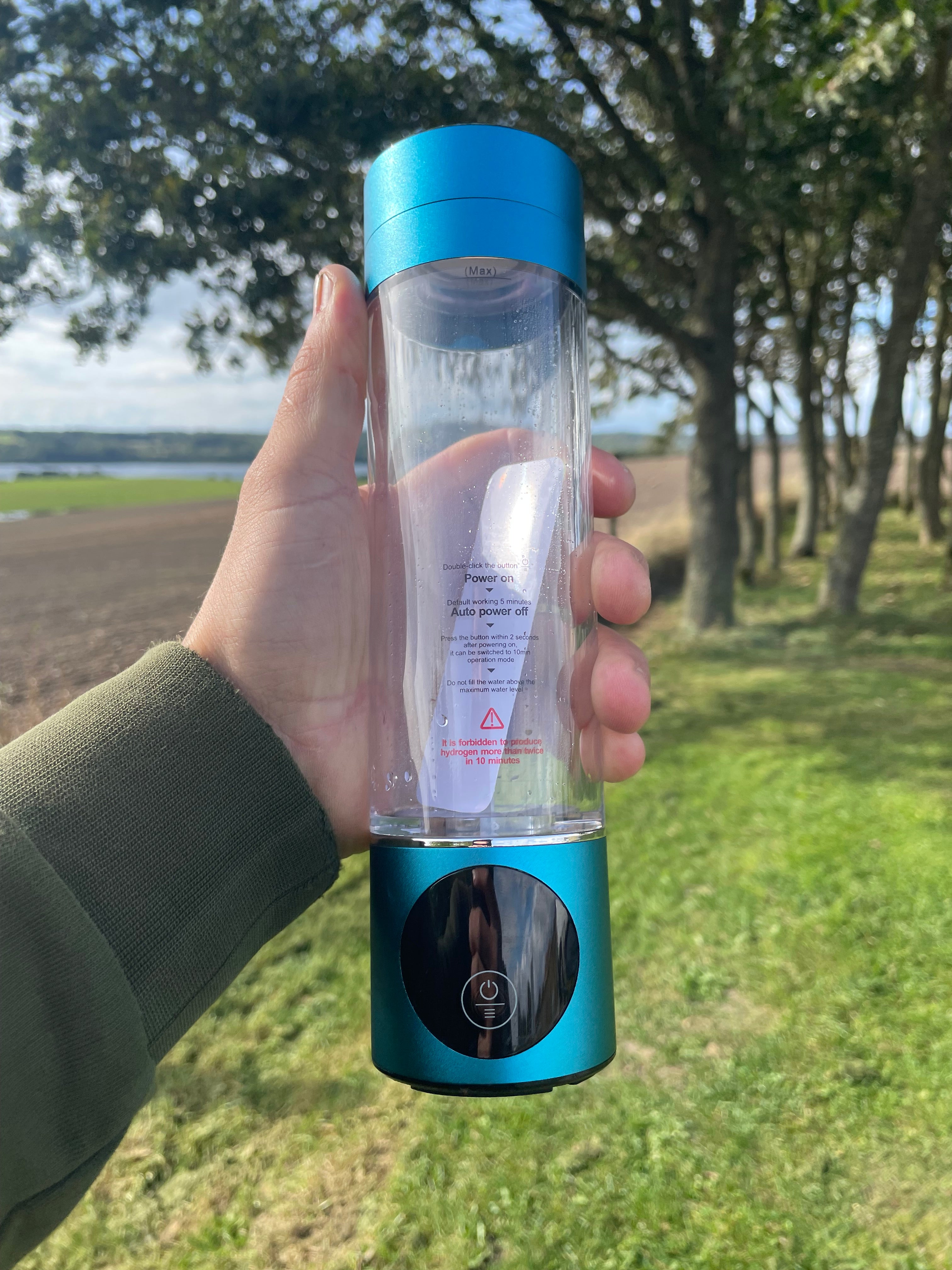 H8 Hydrogen Vandflaske - m. Oled Display